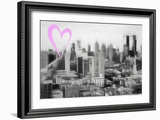 Luv Collection - New York City - Hell's Kitchen District-Philippe Hugonnard-Framed Art Print