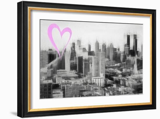 Luv Collection - New York City - Hell's Kitchen District-Philippe Hugonnard-Framed Art Print