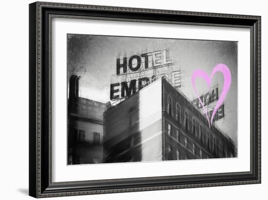 Luv Collection - New York City - Hotel Empire-Philippe Hugonnard-Framed Art Print