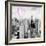 Luv Collection - New York City - Manhattan II-Philippe Hugonnard-Framed Art Print