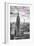 Luv Collection - New York City - Manhattan Skyscrapers-Philippe Hugonnard-Framed Art Print