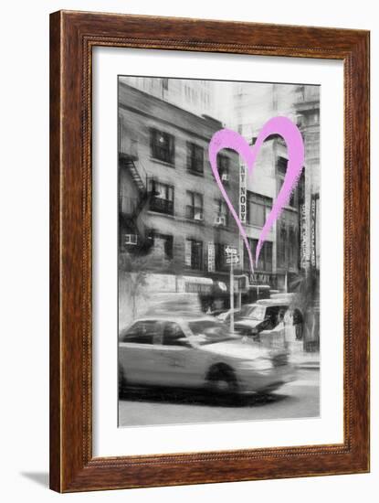 Luv Collection - New York City - Manhattan Street II-Philippe Hugonnard-Framed Art Print