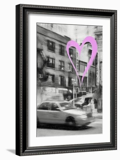 Luv Collection - New York City - Manhattan Street II-Philippe Hugonnard-Framed Art Print