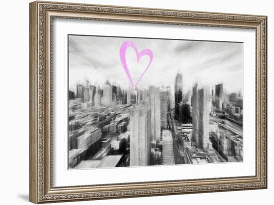 Luv Collection - New York City - Manhattan-Philippe Hugonnard-Framed Art Print