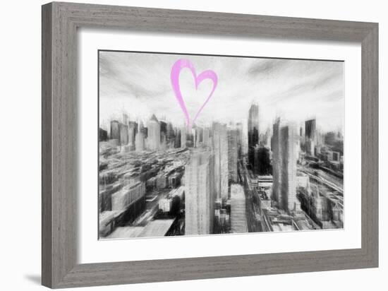 Luv Collection - New York City - Manhattan-Philippe Hugonnard-Framed Art Print