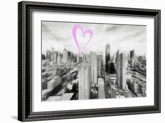 Luv Collection - New York City - Manhattan-Philippe Hugonnard-Framed Art Print