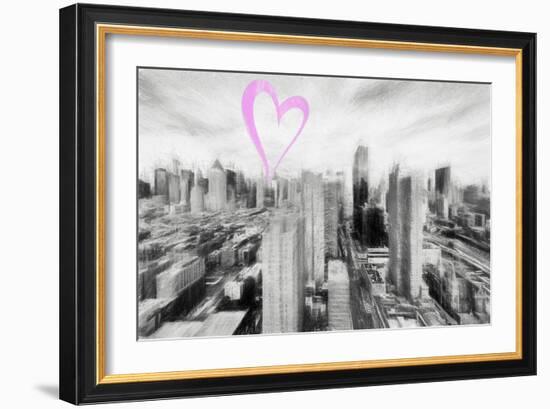 Luv Collection - New York City - Manhattan-Philippe Hugonnard-Framed Art Print