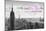 Luv Collection - New York City - NY Skyline-Philippe Hugonnard-Mounted Art Print