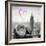 Luv Collection - New York City - Telescope II-Philippe Hugonnard-Framed Art Print