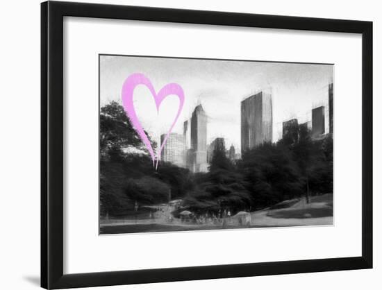 Luv Collection - New York City - The Central Park-Philippe Hugonnard-Framed Art Print