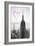 Luv Collection - New York City - The Empire-Philippe Hugonnard-Framed Art Print