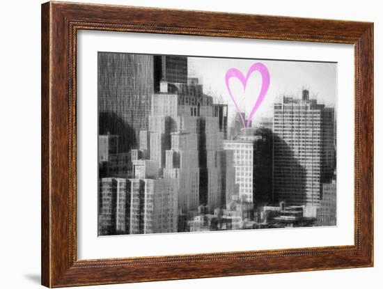 Luv Collection - New York City - The New Yorker-Philippe Hugonnard-Framed Art Print