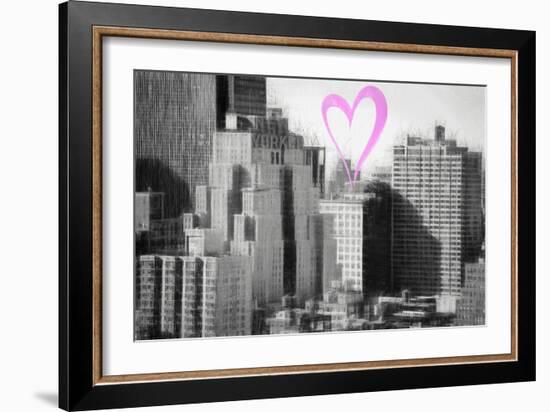 Luv Collection - New York City - The New Yorker-Philippe Hugonnard-Framed Art Print