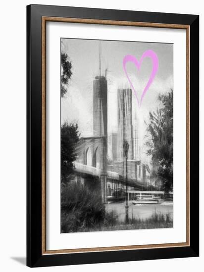 Luv Collection - New York City - The One World Trade Center-Philippe Hugonnard-Framed Art Print