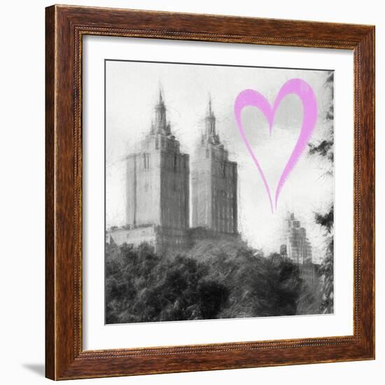 Luv Collection - New York City - The San Remo Building II-Philippe Hugonnard-Framed Art Print