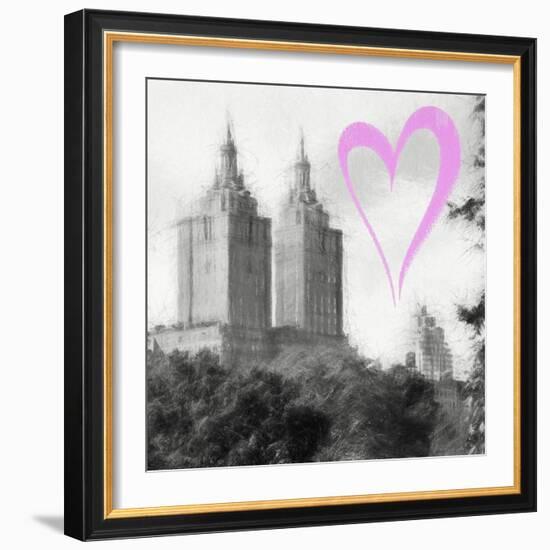 Luv Collection - New York City - The San Remo Building II-Philippe Hugonnard-Framed Art Print