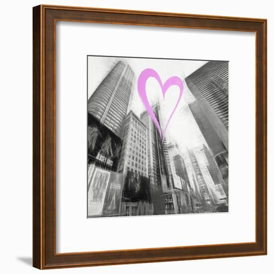 Luv Collection - New York City - Times Square III-Philippe Hugonnard-Framed Art Print