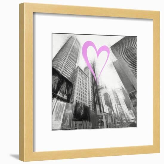 Luv Collection - New York City - Times Square III-Philippe Hugonnard-Framed Art Print