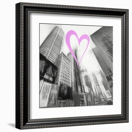 Luv Collection - New York City - Times Square III-Philippe Hugonnard-Framed Art Print