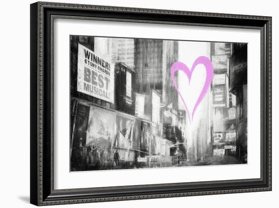 Luv Collection - New York City - Times Square-Philippe Hugonnard-Framed Art Print