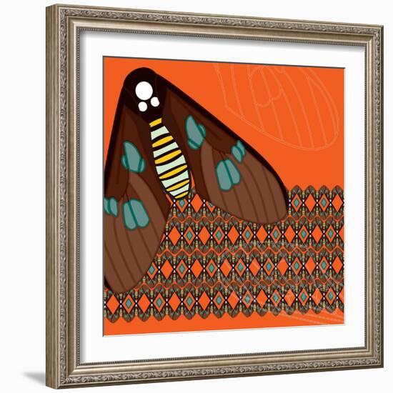 Lux in Line-Belen Mena-Framed Giclee Print