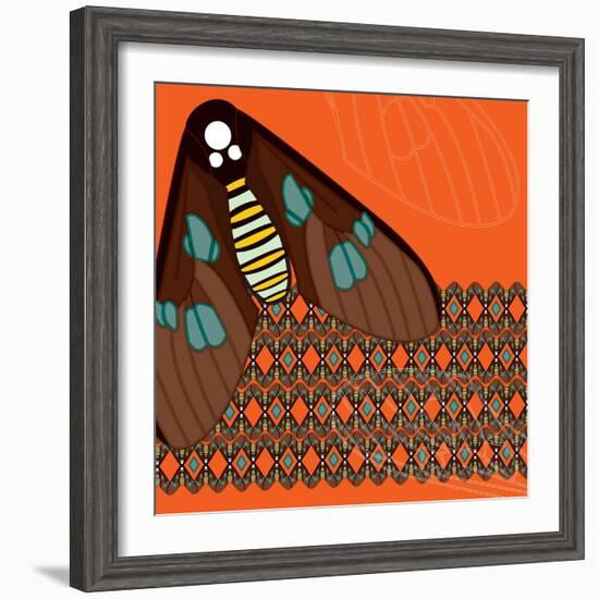 Lux in Line-Belen Mena-Framed Giclee Print