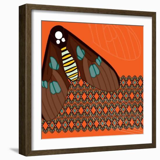 Lux in Line-Belen Mena-Framed Giclee Print