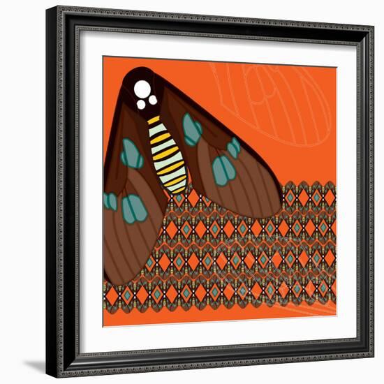 Lux in Line-Belen Mena-Framed Giclee Print