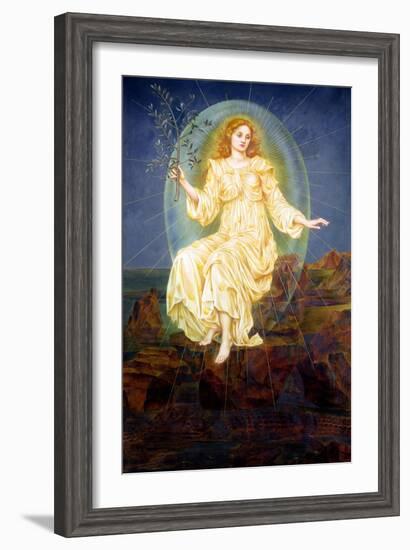 Lux in Tenebris, 1895-Evelyn De Morgan-Framed Giclee Print