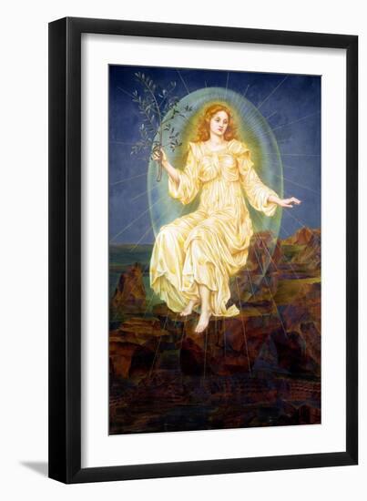 Lux in Tenebris, 1895-Evelyn De Morgan-Framed Giclee Print