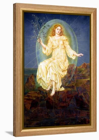 Lux in Tenebris, 1895-Evelyn De Morgan-Framed Premier Image Canvas