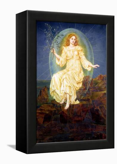 Lux in Tenebris, 1895-Evelyn De Morgan-Framed Premier Image Canvas