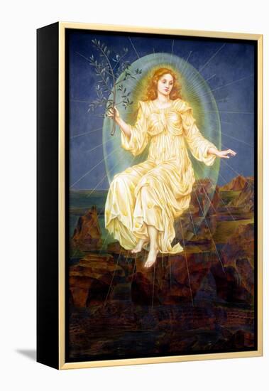 Lux in Tenebris, 1895-Evelyn De Morgan-Framed Premier Image Canvas