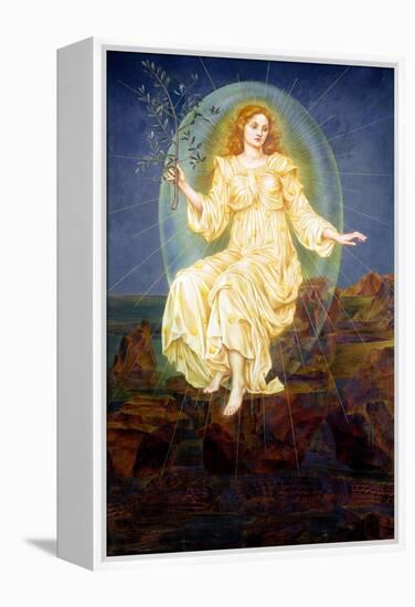Lux in Tenebris, 1895-Evelyn De Morgan-Framed Premier Image Canvas
