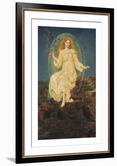 Lux in Tenebris-Evelyn De Morgan-Framed Premium Giclee Print