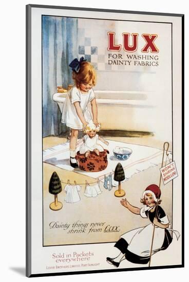 Lux Soap by Lever Brothers Limited-null-Mounted Premium Giclee Print