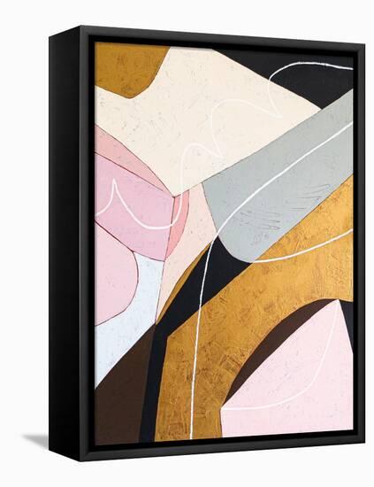 Lux-Hyunah Kim-Framed Stretched Canvas