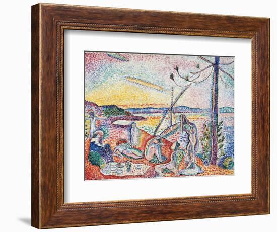 Luxe, Calm And Volupt, by Henri Matisse, 1904, 20th Century-Henri Matisse-Framed Giclee Print