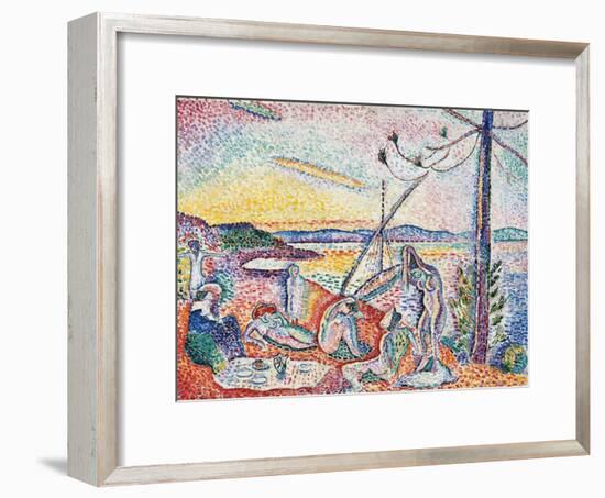 Luxe, Calm And Volupt, by Henri Matisse, 1904, 20th Century-Henri Matisse-Framed Giclee Print