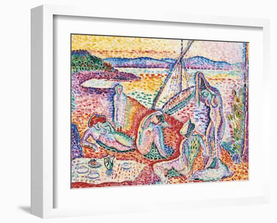 Luxe, Calme et Volupte - Luxury, Calm, and Vuluptuousness-Henri Matisse-Framed Premium Giclee Print