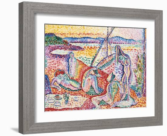 Luxe, Calme et Volupte - Luxury, Calm, and Vuluptuousness-Henri Matisse-Framed Giclee Print