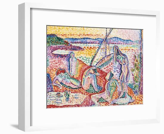 Luxe, Calme et Volupte - Luxury, Calm, and Vuluptuousness-Henri Matisse-Framed Giclee Print