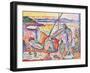 Luxe, Calme et Volupte - Luxury, Calm, and Vuluptuousness-Henri Matisse-Framed Giclee Print