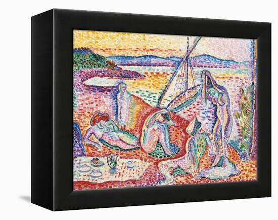 Luxe, Calme et Volupte - Luxury, Calm, and Vuluptuousness-Henri Matisse-Framed Premier Image Canvas