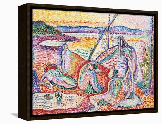 Luxe, Calme et Volupte - Luxury, Calm, and Vuluptuousness-Henri Matisse-Framed Premier Image Canvas