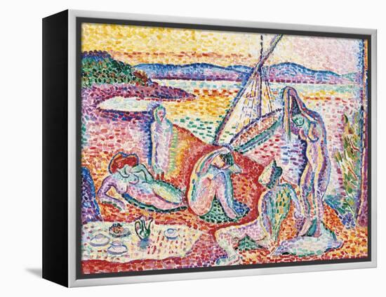 Luxe, Calme et Volupte - Luxury, Calm, and Vuluptuousness-Henri Matisse-Framed Premier Image Canvas