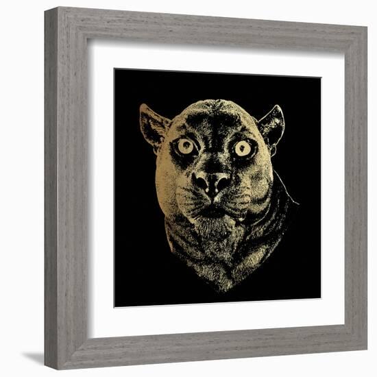 Luxe Panther-Lottie Fontaine-Framed Giclee Print