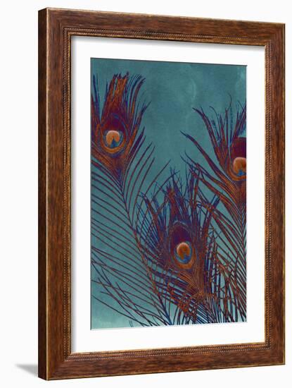 Luxe Plumes I-Jason Johnson-Framed Premium Giclee Print