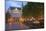 Luxembourg, Capital of Luxembourg, City Palais, Gastronomy, Dusk-Chris Seba-Mounted Photographic Print