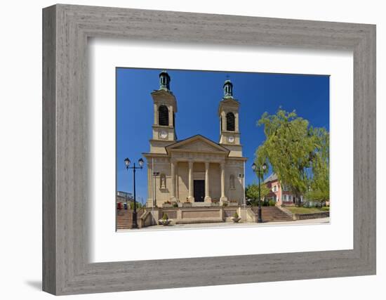 Luxembourg, City of Mersch, Church, 19th Century, Neoclassicism-Chris Seba-Framed Photographic Print